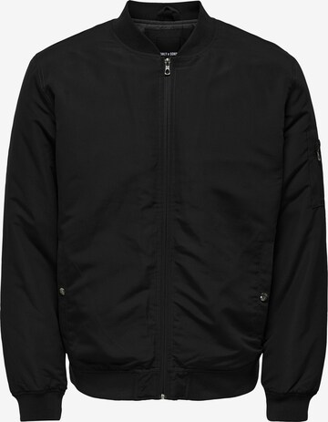 Only & Sons Regular Fit Jacke 'Jack' in Schwarz: predná strana