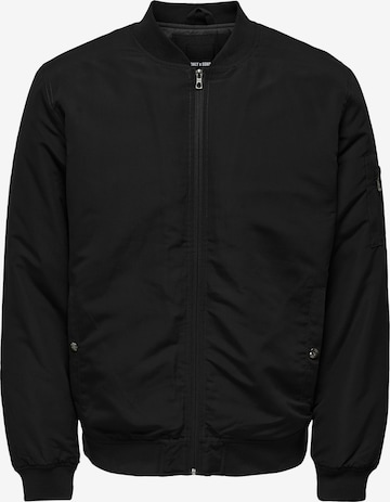 Only & SonsPrijelazna jakna 'Jack' - crna boja: prednji dio