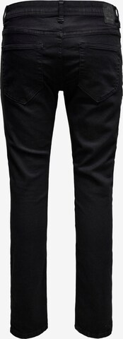 Slimfit Jeans 'Loom' di Only & Sons in nero