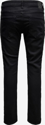 Only & Sons Slimfit Jeans 'Loom' in Schwarz