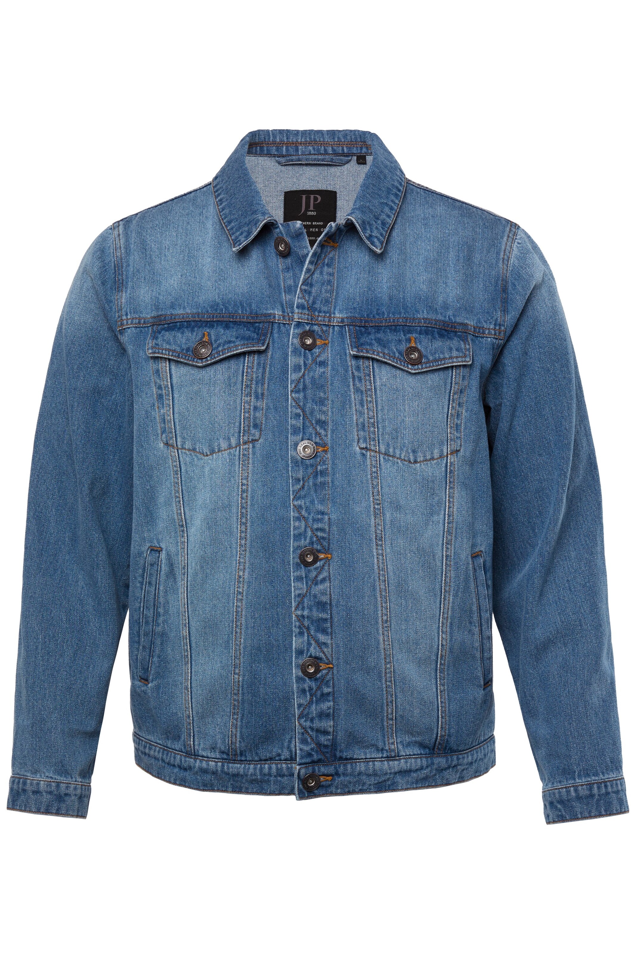 JP1880 Between-season jacket in Blue: front