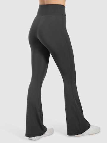 Smilodox Flared Leggings ' Leonora ' in Grey