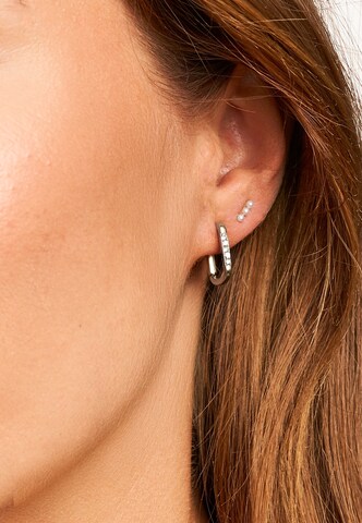 Boucles d'oreilles My Jewellery en argent : devant
