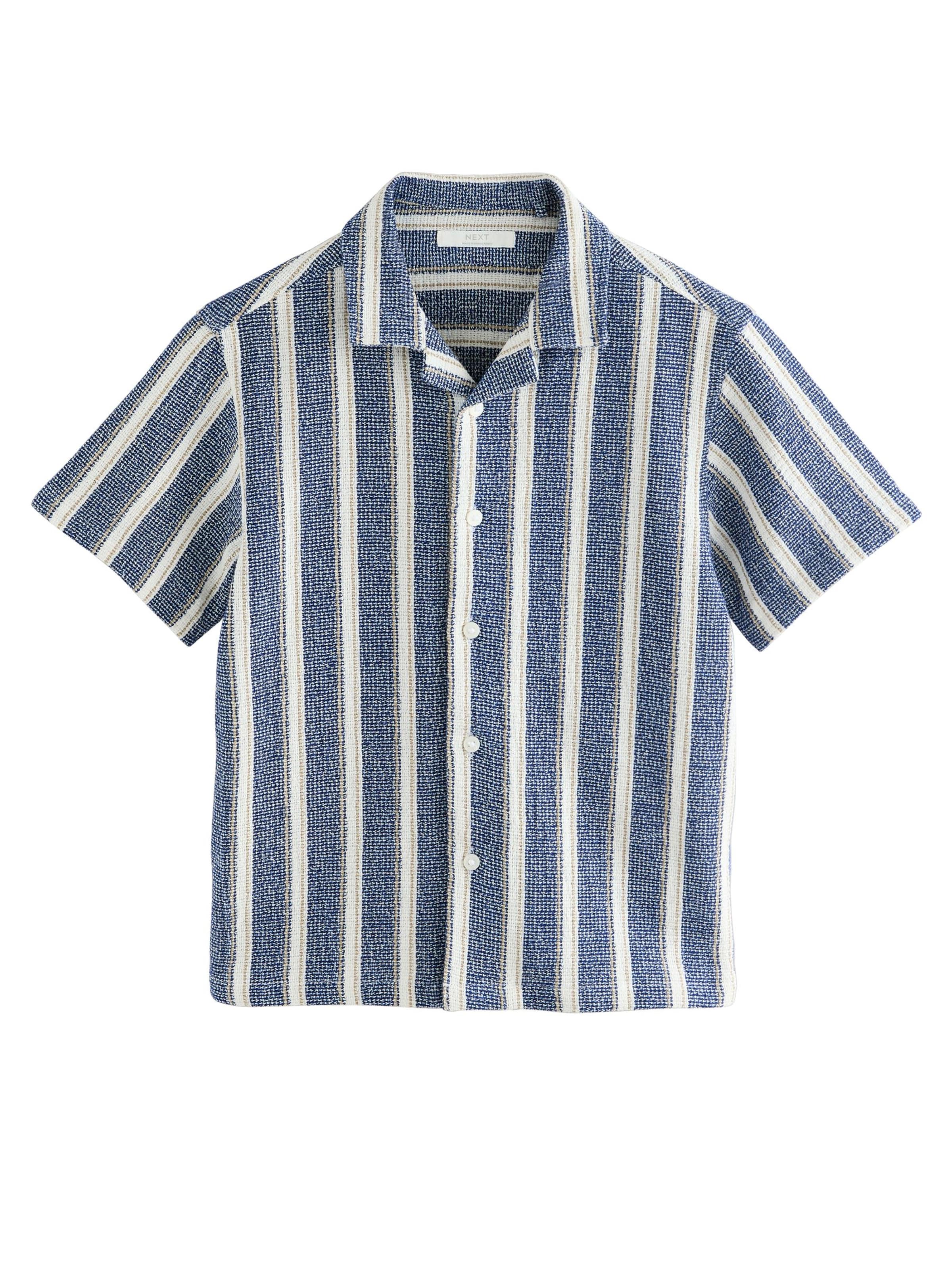 Next Regular Fit Hemd in Blau: Vorderseite