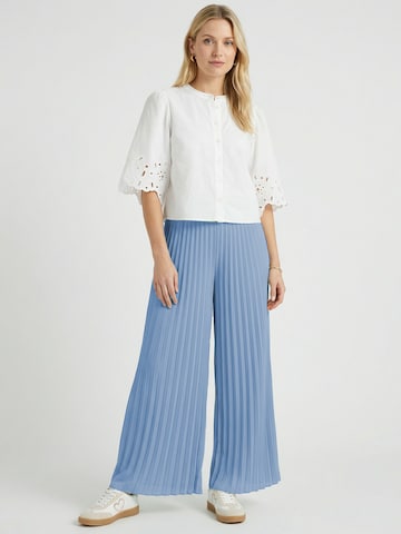 Guido Maria Kretschmer Women Широкий Штаны 'Samantha' в Синий