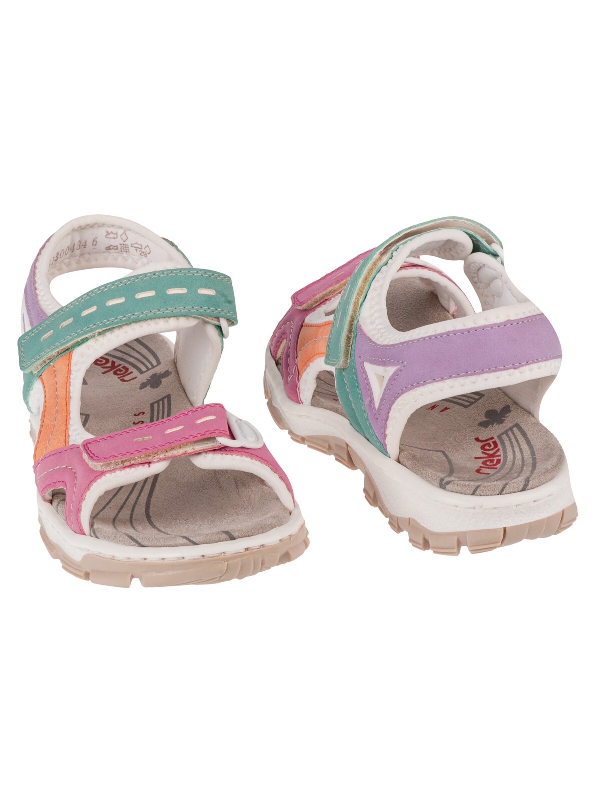 Rieker Wandelsandalen 'Rieker  68866' in Gemengde kleuren