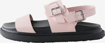 Sandales Next en rose : devant