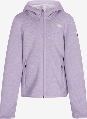 purpurinė Schmuddelwedda Flisinis džemperis: priekis