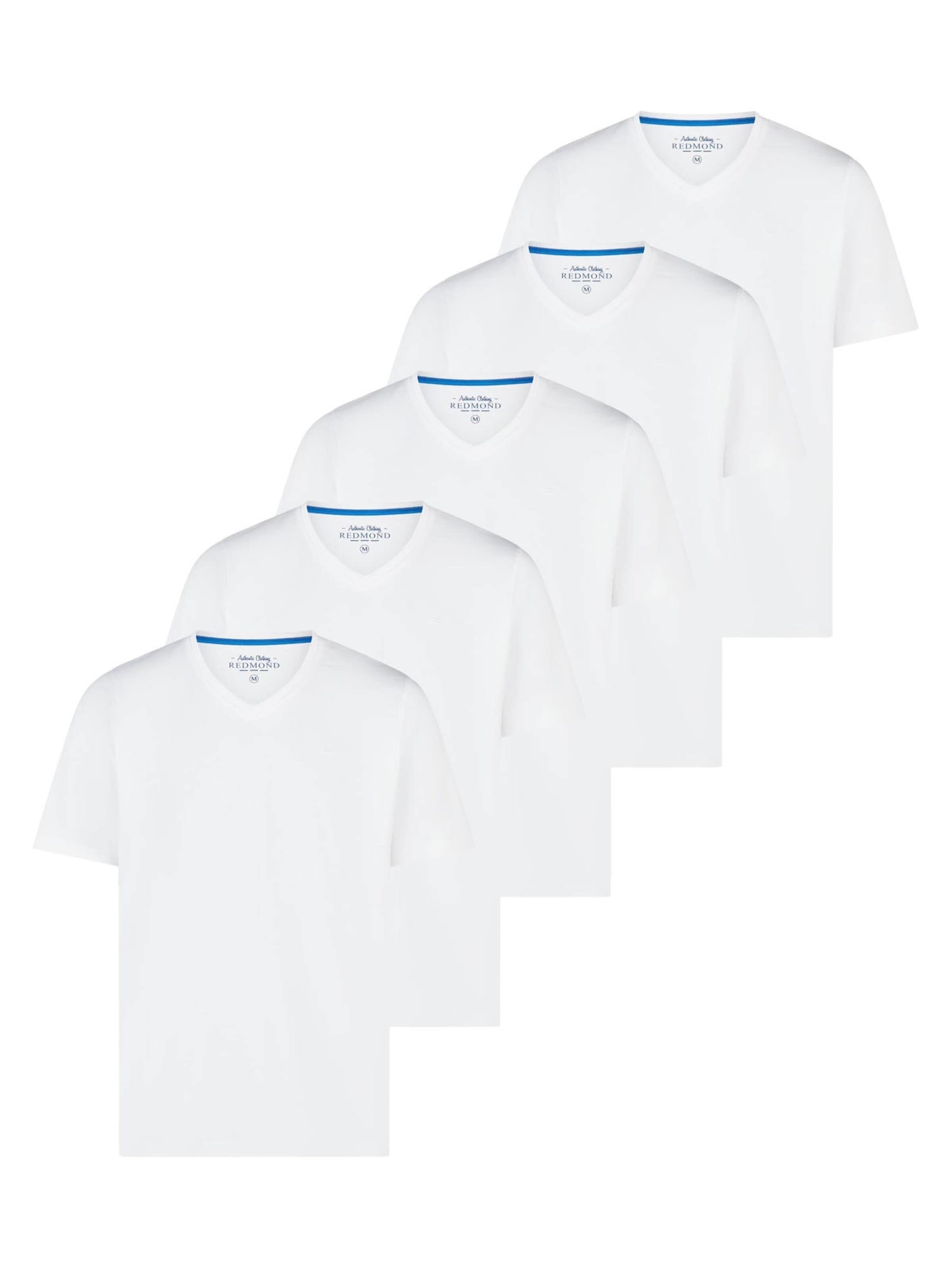 redmond Shirt 'Basic' in White: front