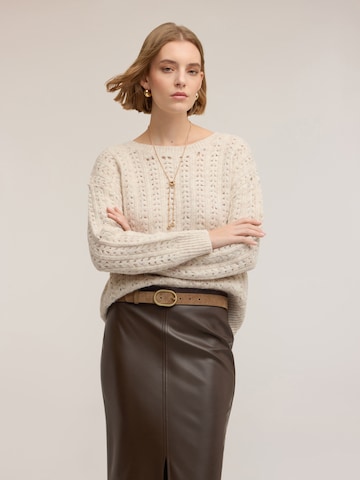 MOTIVI Sweater in Beige