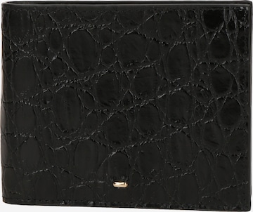 juoda Giuseppe Zanotti Piniginė: priekis