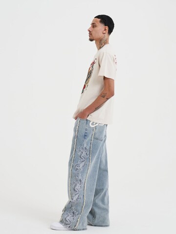 Ed Hardy Shirt '97 Eagle' in Beige