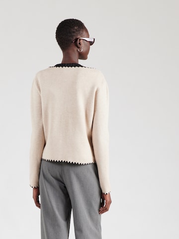 Cardigan 'So44la' ZABAIONE en beige