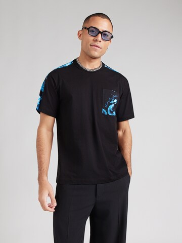 juoda Versace Jeans Couture Marškinėliai: priekis