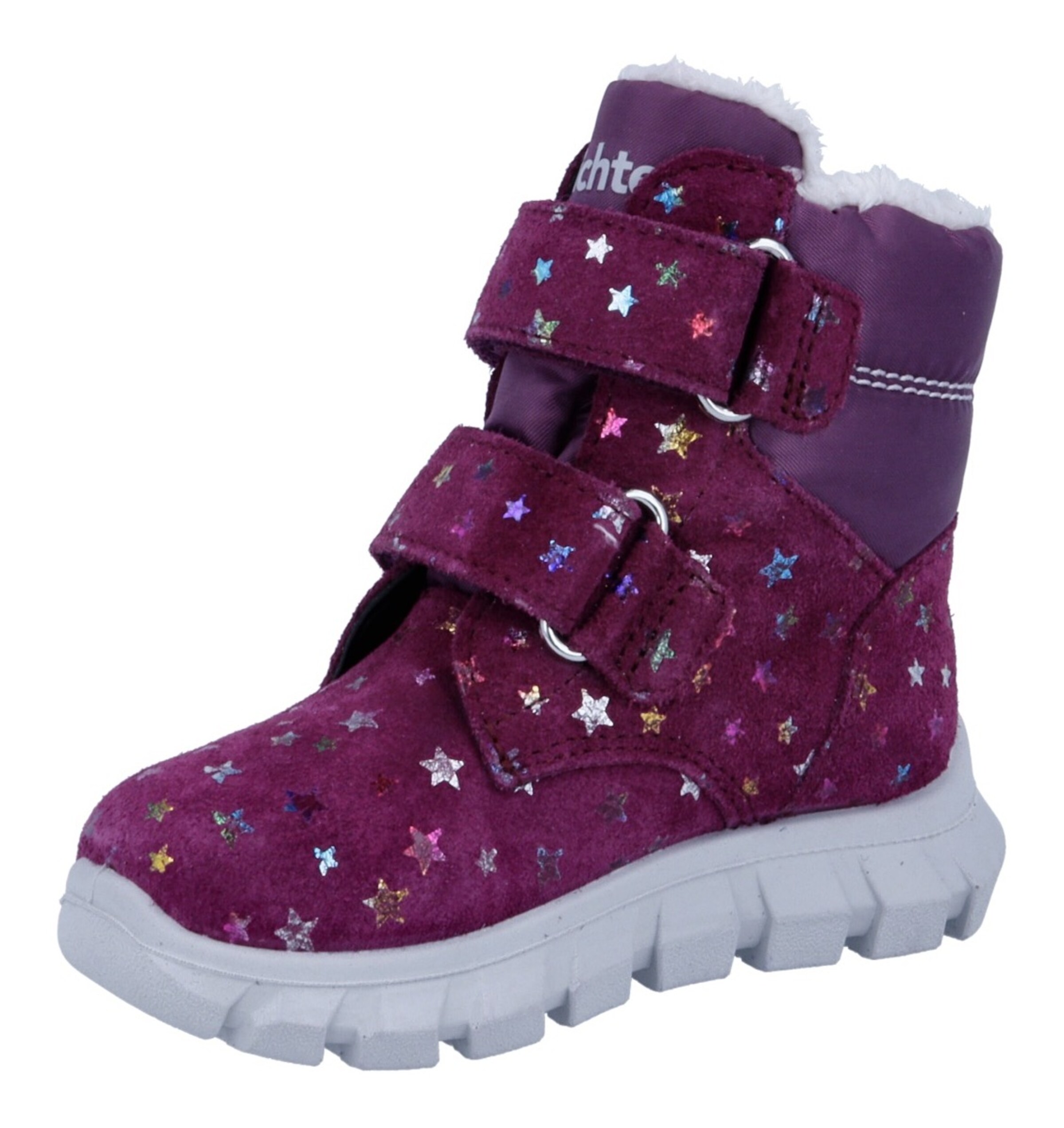 Richter Schuhe Boots in Purple: front