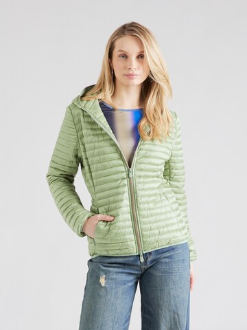 SAVE THE DUCK Between-Season Jacket 'ALEXA' in Green: front