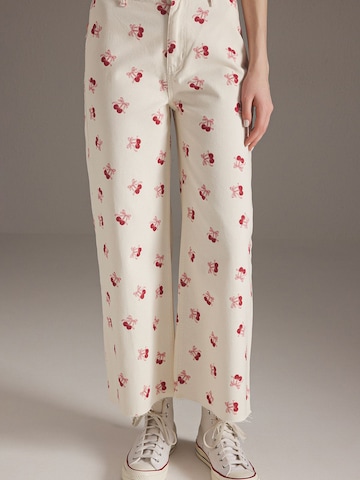 Trendyol - Pierna ancha Vaquero en beige