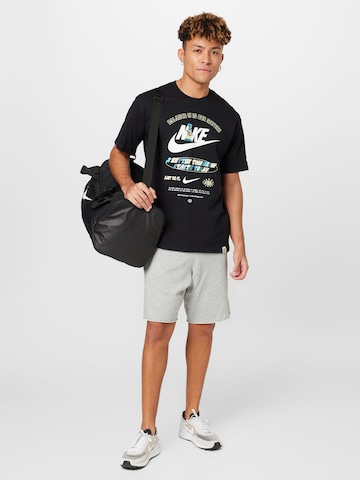 Nike Sportswear Shirt in Zwart