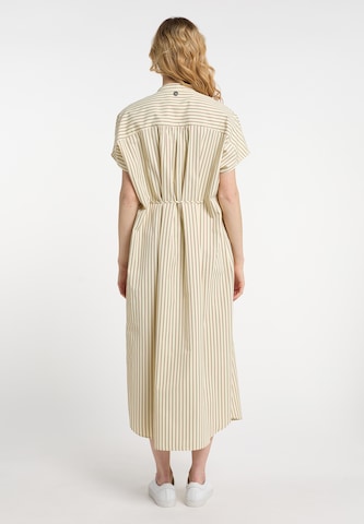 DreiMaster Maritim Shirt dress in Yellow