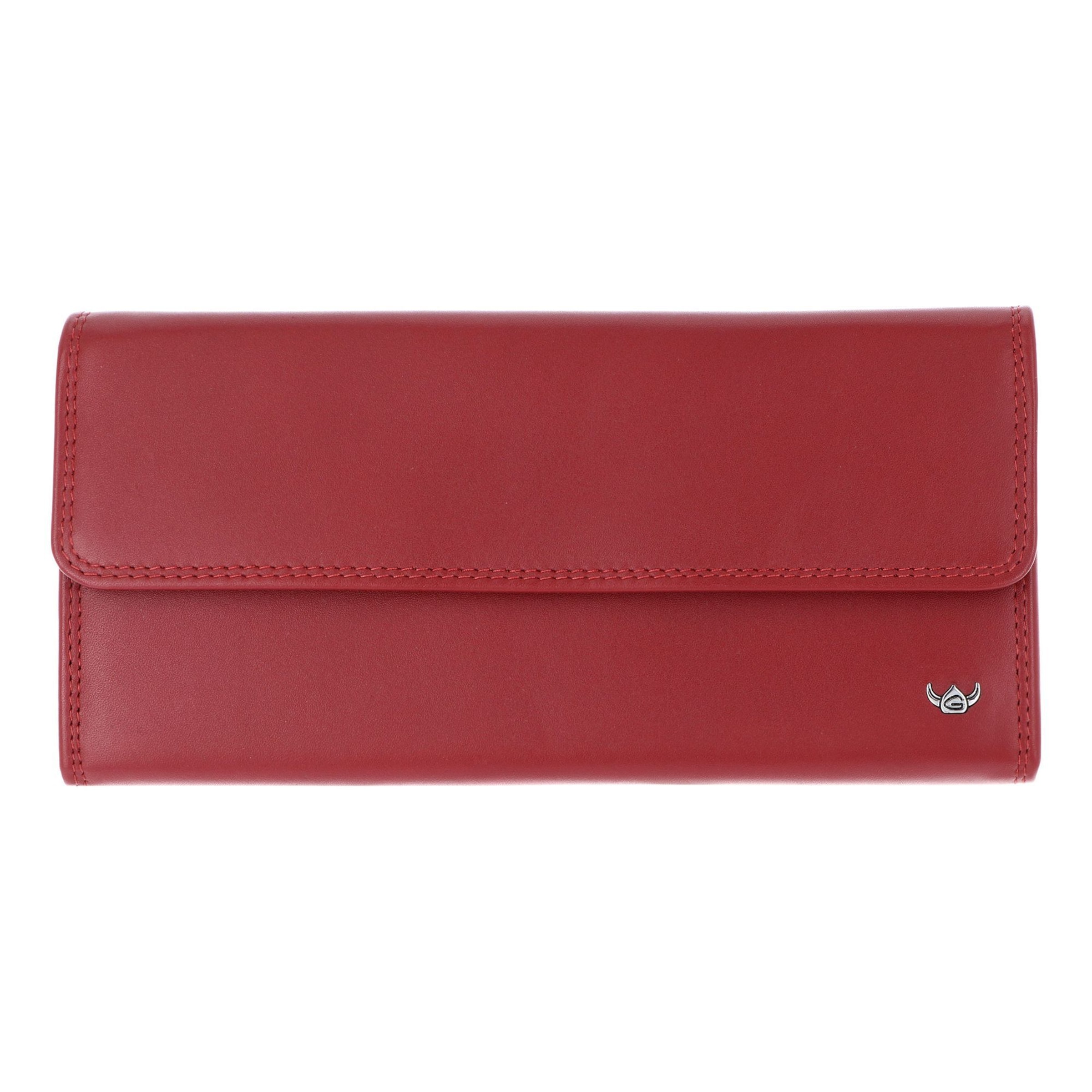 GOLDEN HEAD Portemonnee 'Polo' in Rood: voorkant