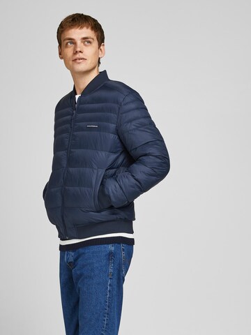 JACK & JONES Přechodná bunda 'HERO' – modrá