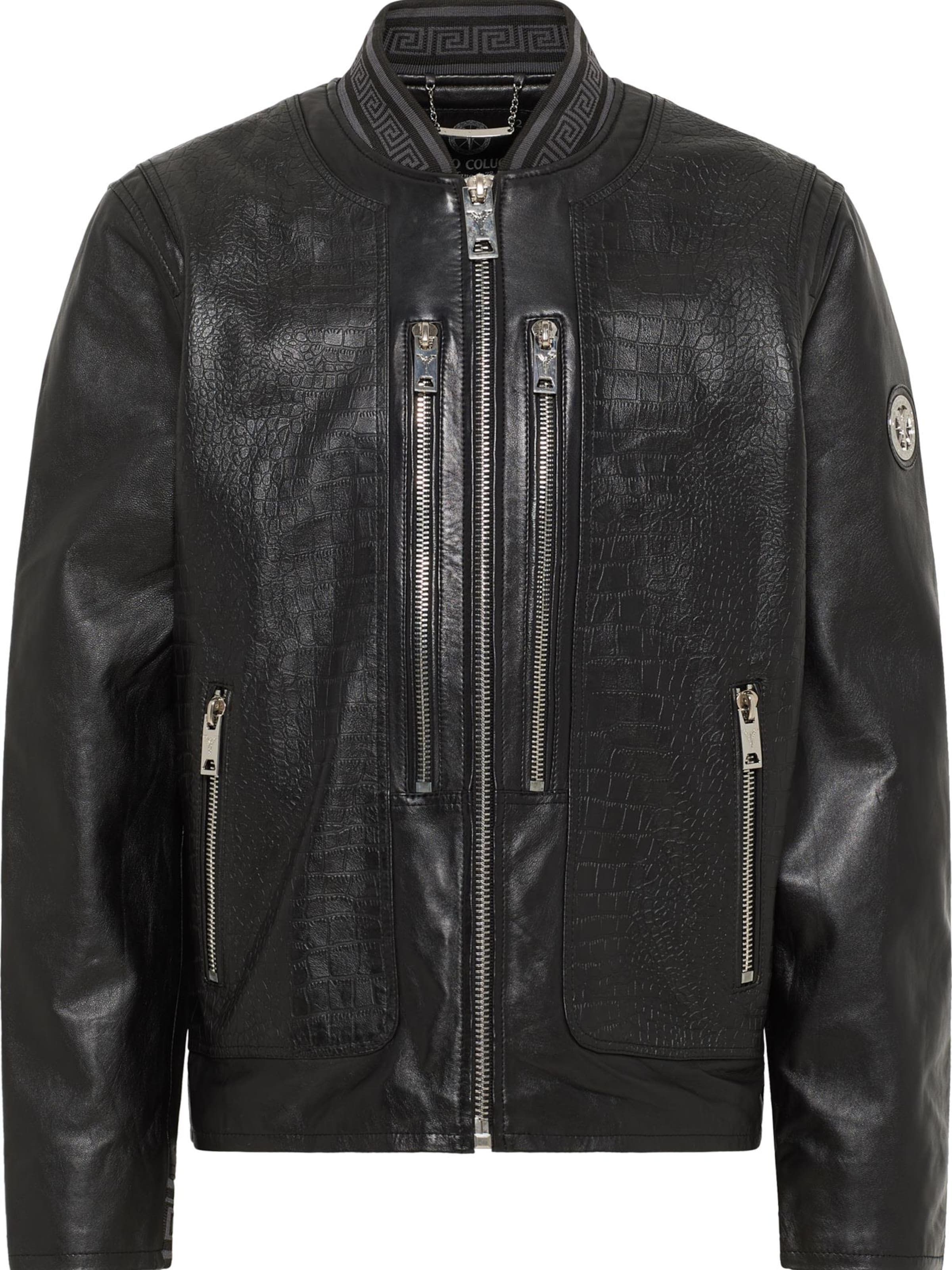 Carlo Colucci Between-season jacket ' Daum ' in Black: front