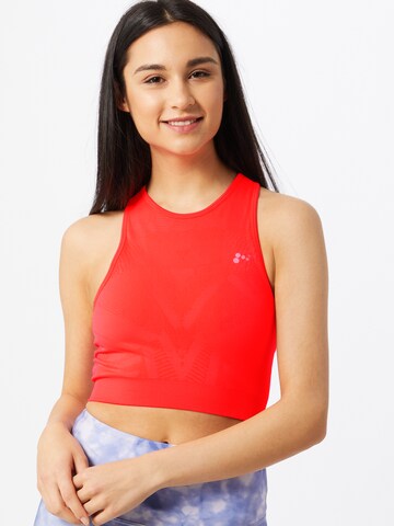 ONLY PLAY Sports top 'JASE' in Red: front