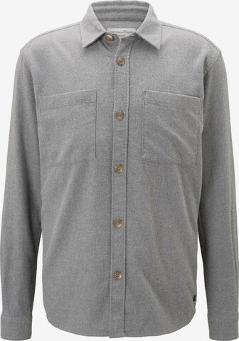 TOM TAILOR DENIM - Ajuste regular Camisa en gris: frente