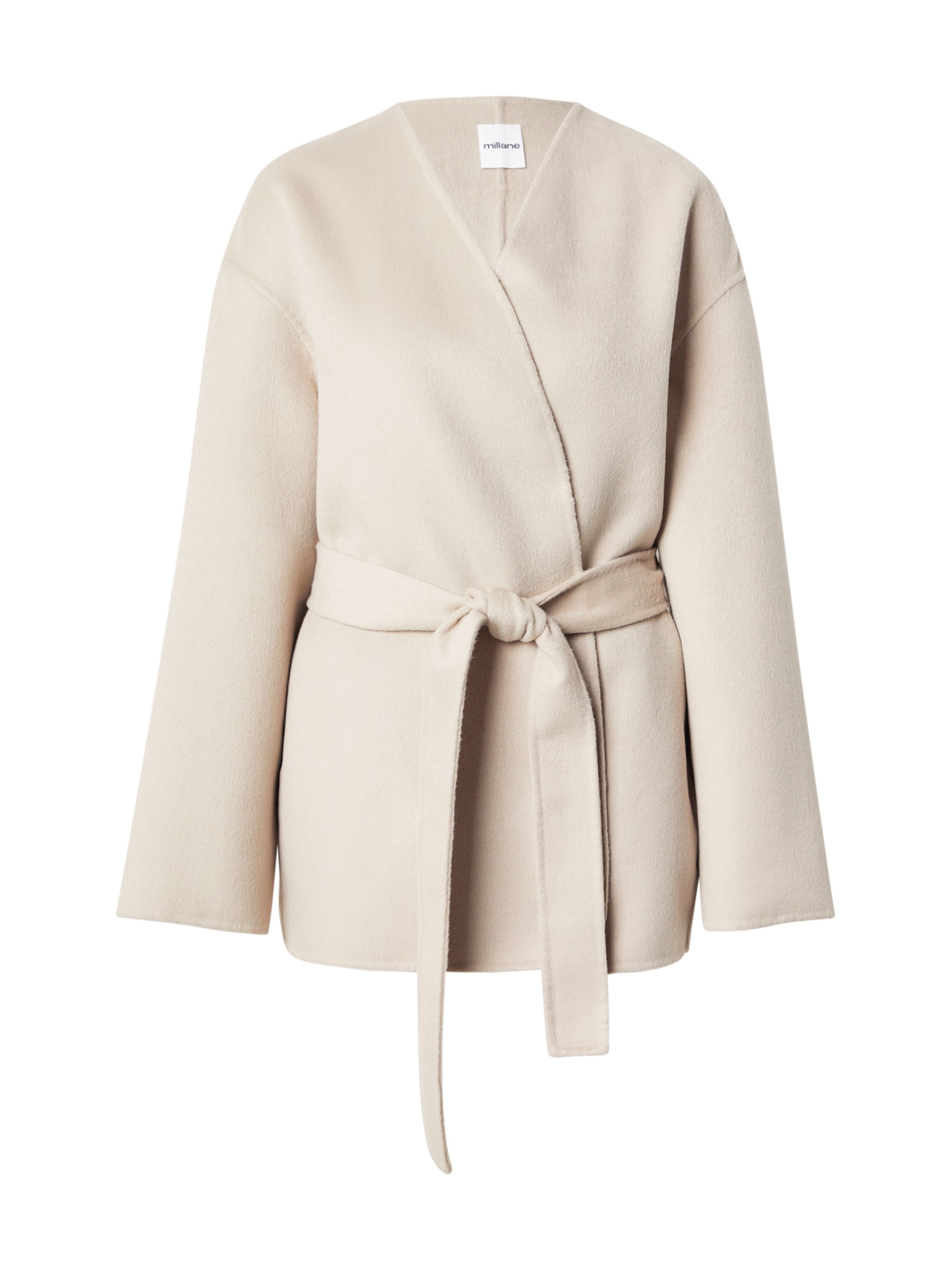 millane Φθινοπωρινό και ανοιξιάτικο μπουφάν σε μπεζ: μπροστά