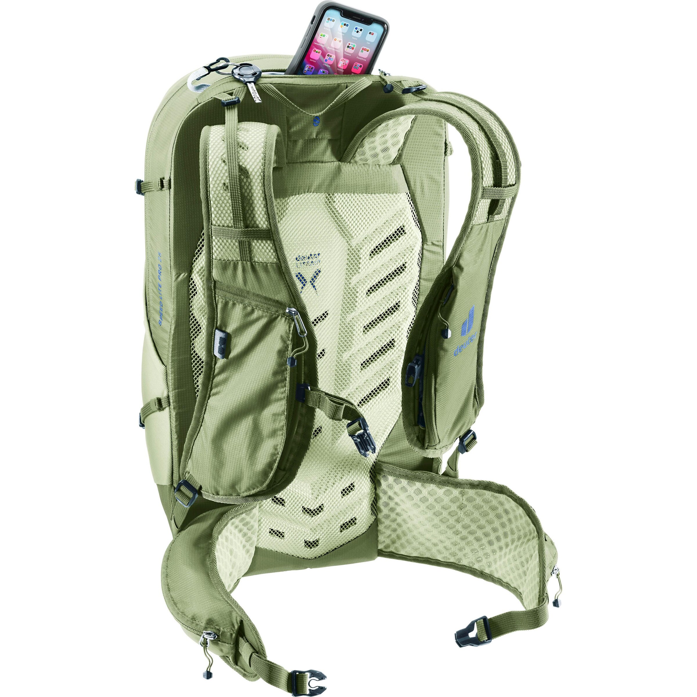 DEUTER Sports Backpack 'Speed Lite Pro' in Green