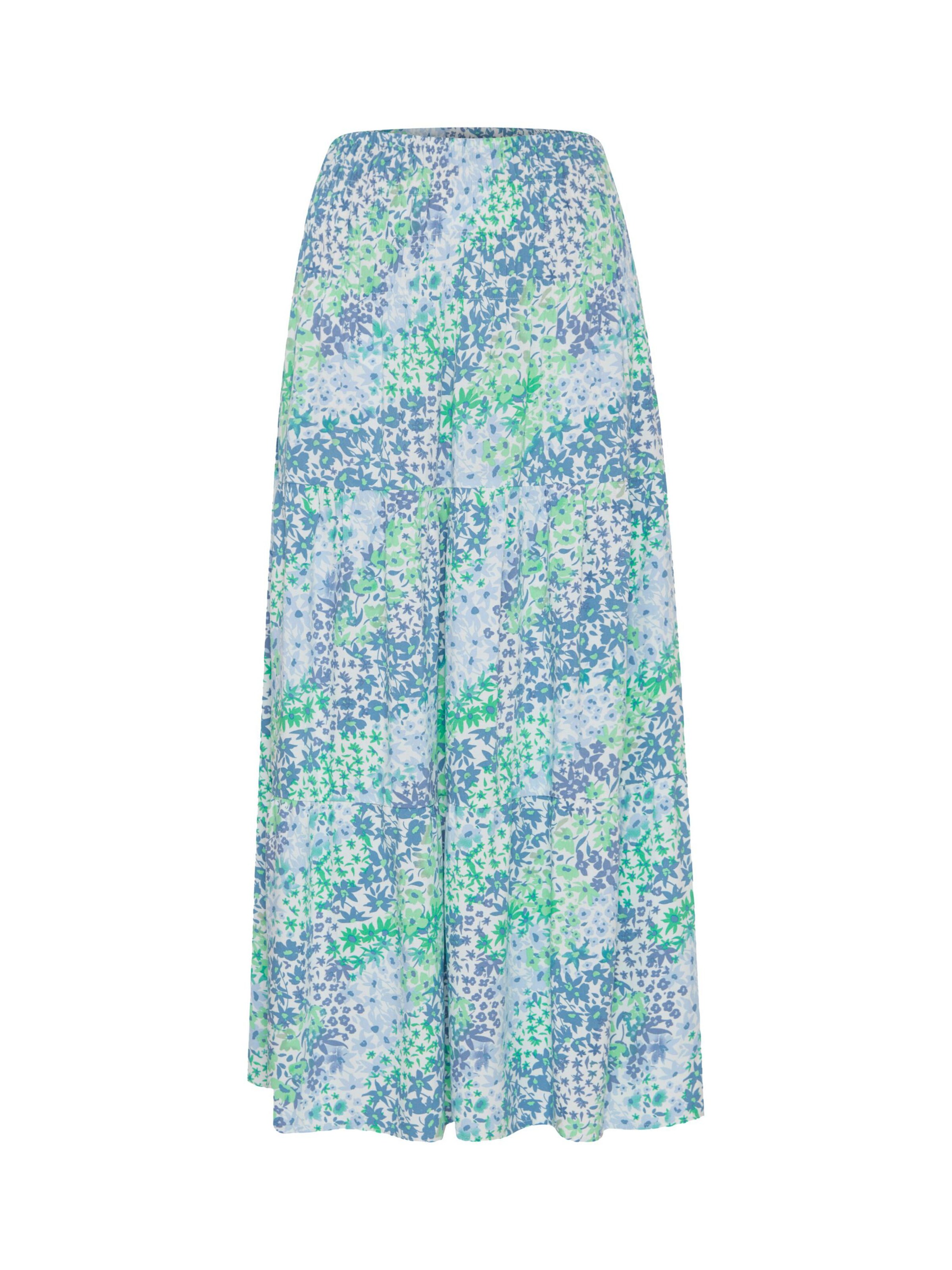 Jupe 'BYJoella' b.young en bleu : devant