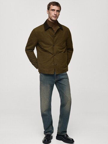 Veste mi-saison 'Demi' MANGO MAN en vert
