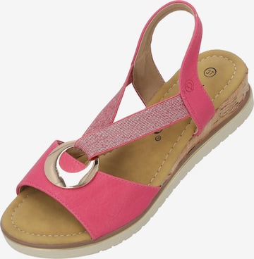 Palado Strap sandal 'Thido' in Pink: front