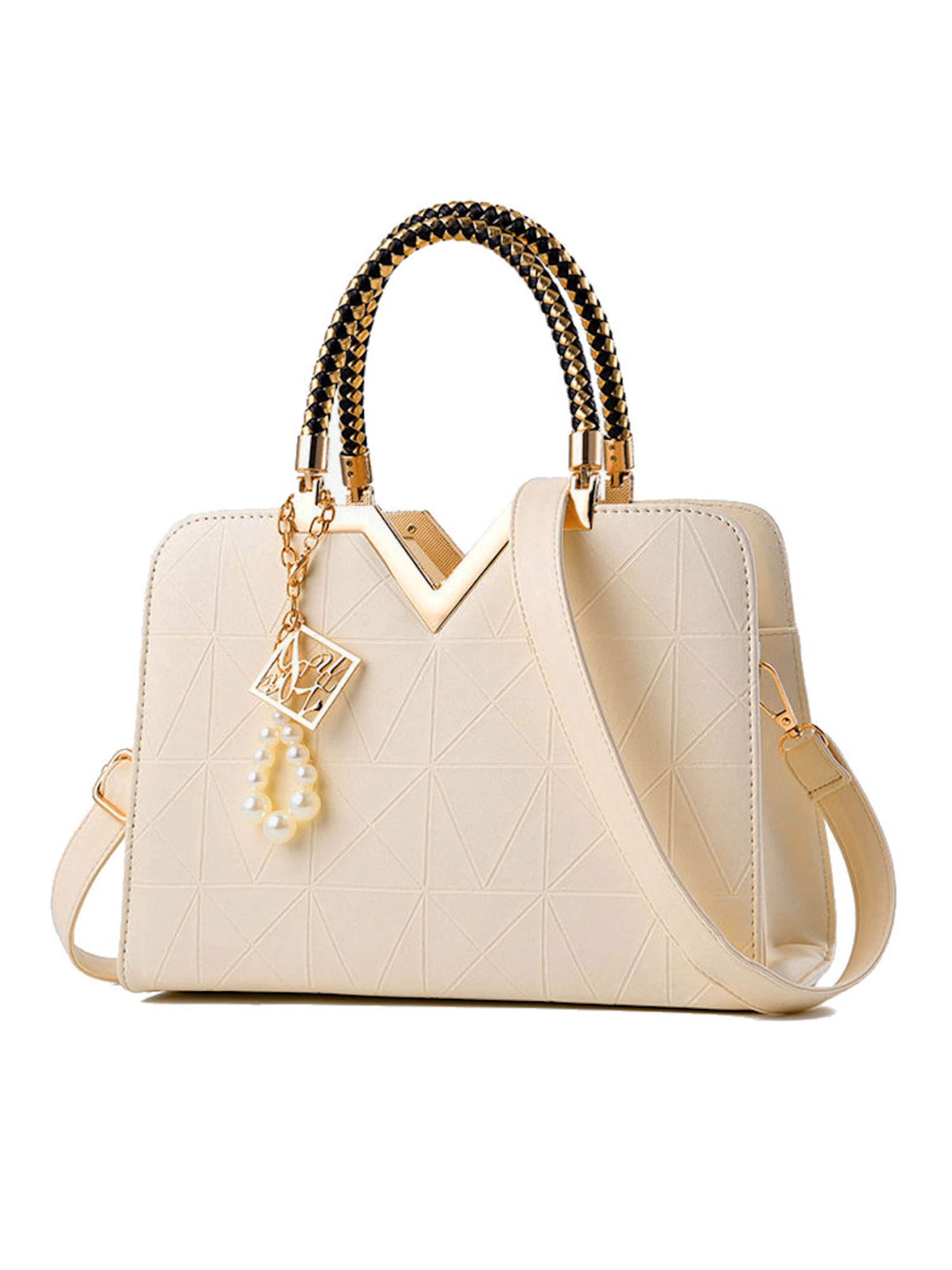 Tomshop24-7 Handbag 'Ula' in Beige: front