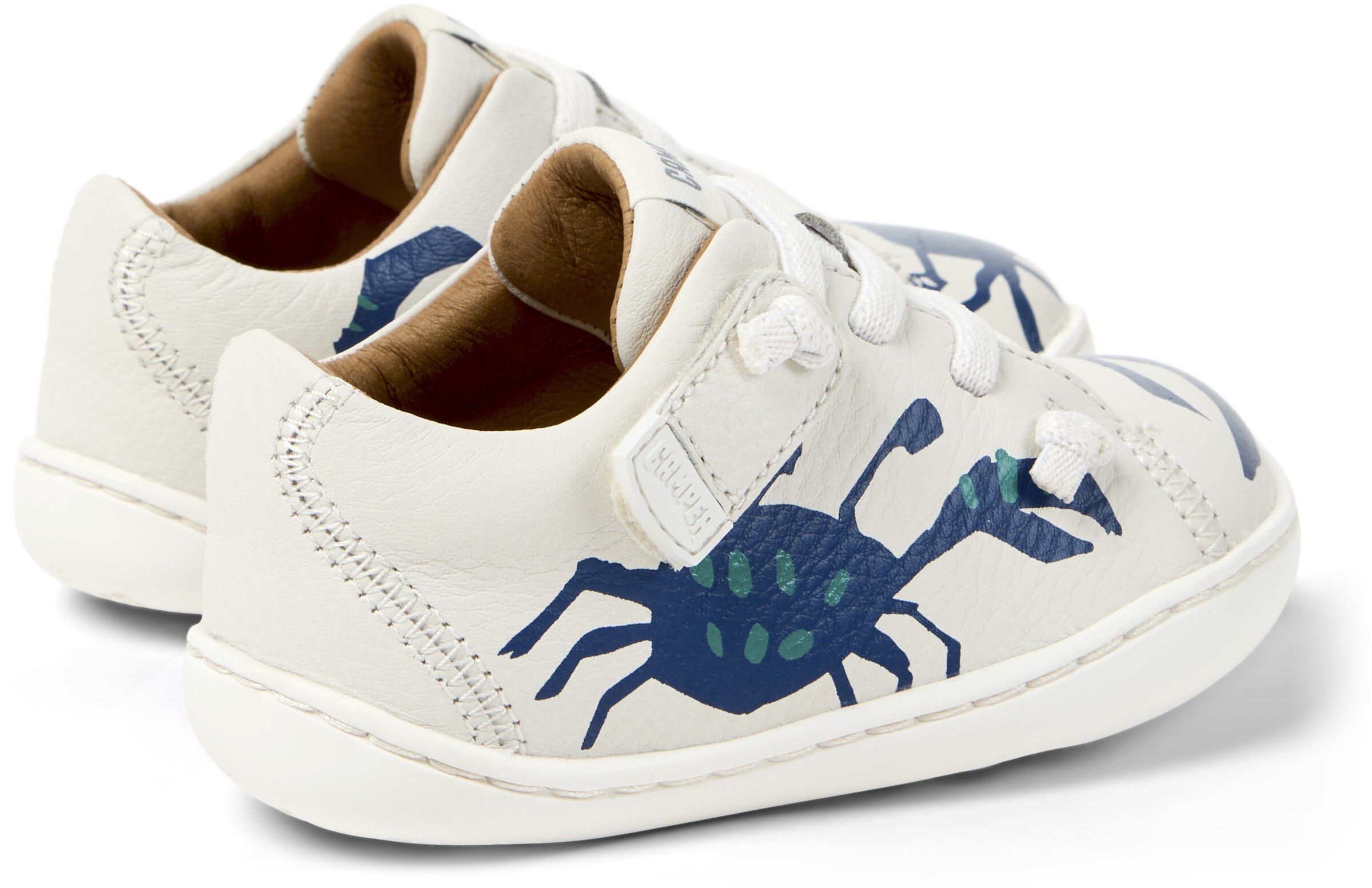 CAMPER - Zapatos primeros pasos 'Peu' en blanco