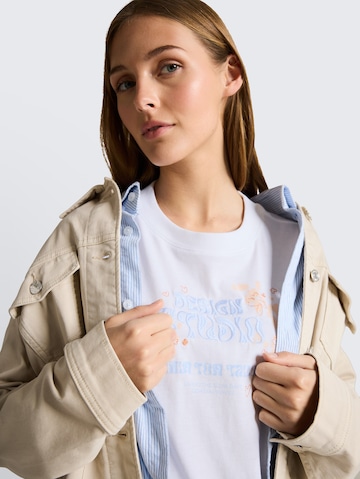 TOM TAILOR DENIM Shirt in White
