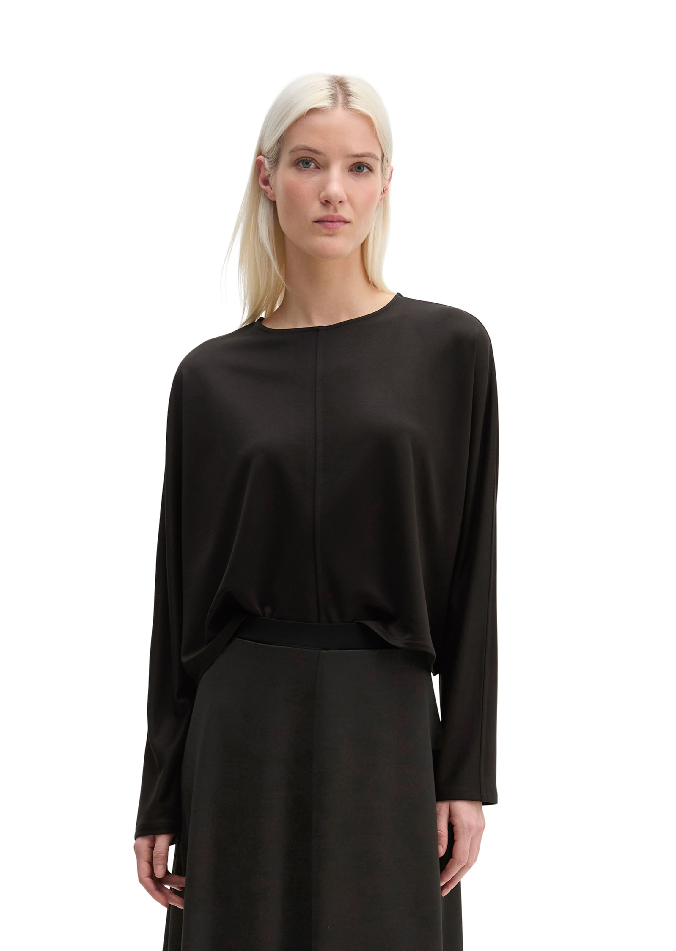 Marc O'Polo Shirt in Bruin: voorkant