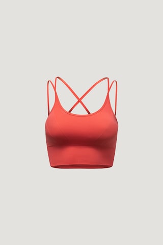 Born Living Yoga Sports Top ' Dana ' in Orange: front