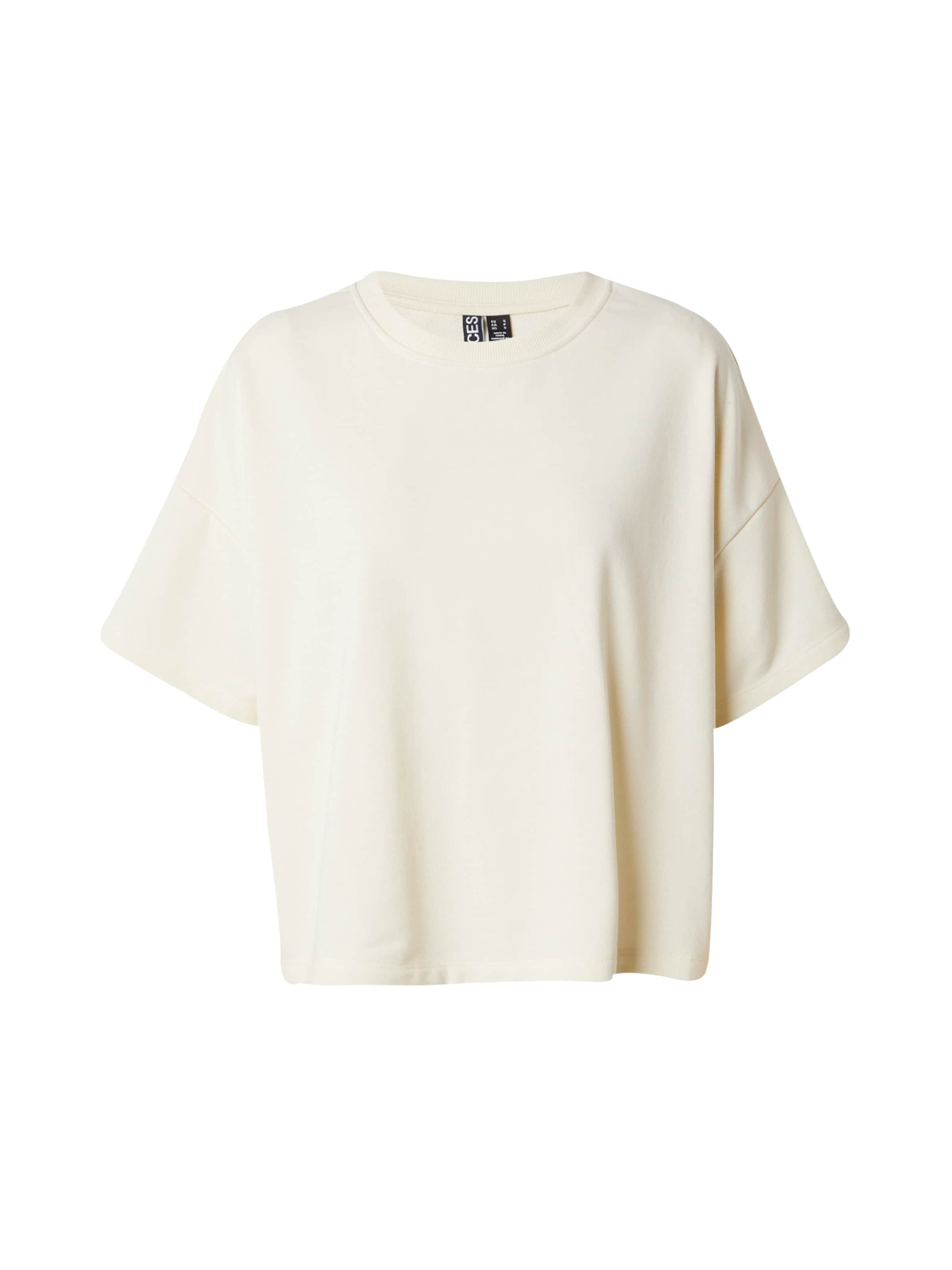 PIECES - Sweatshirt 'CHILLI' em branco: frente