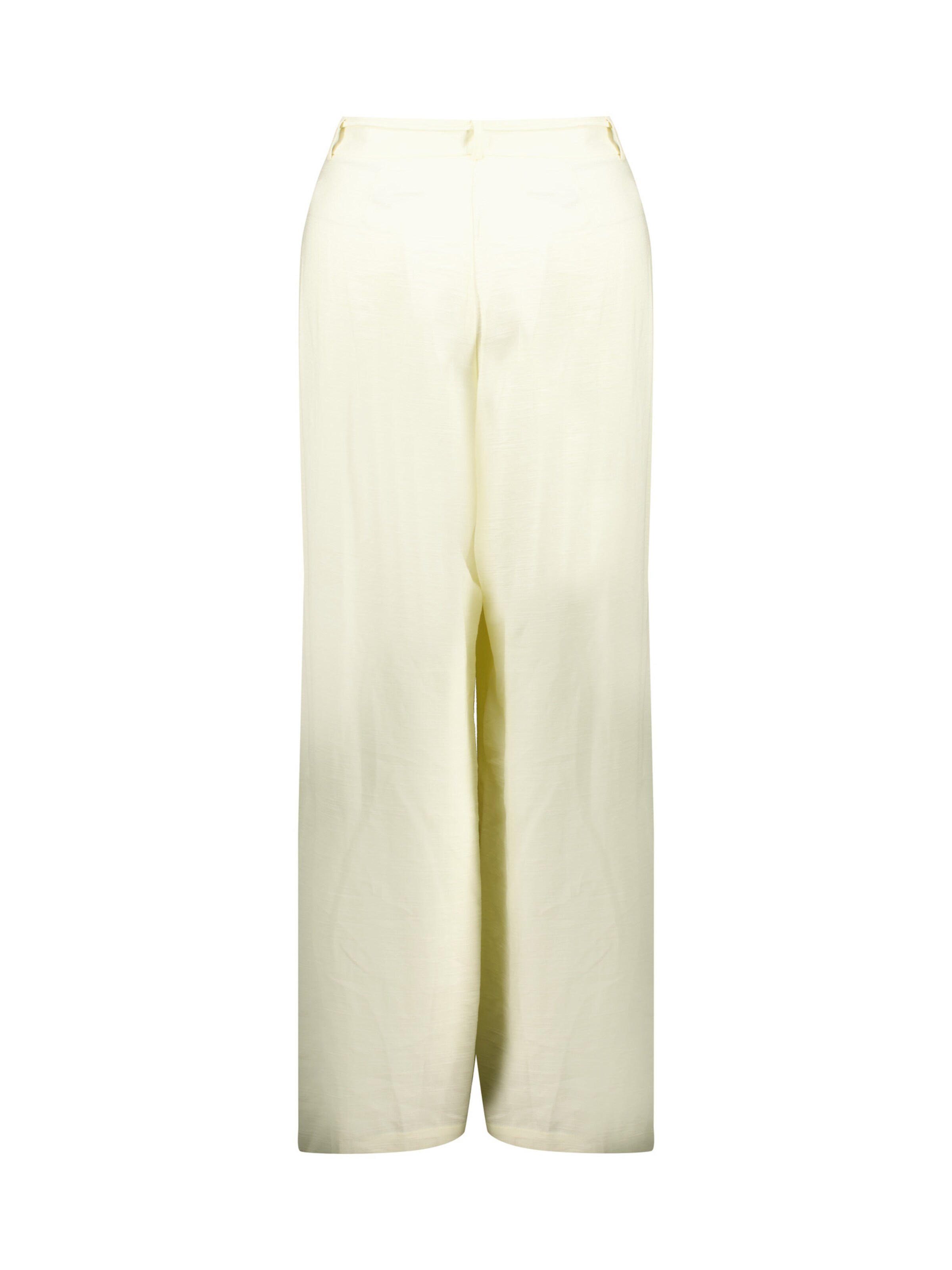 Deeluxe Loosefit Bandplooibroek 'Valenza' in Wit