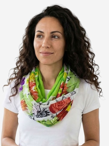 Sunsa Tube Scarf 'Sunsa' in Green