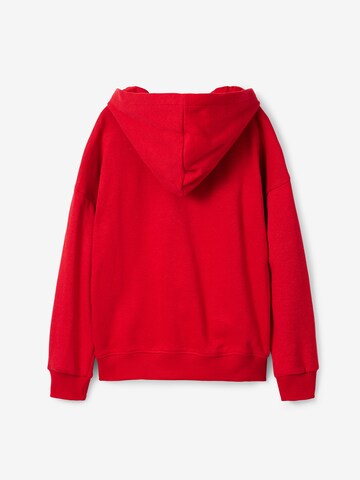 Desigual - Sudadera en rojo