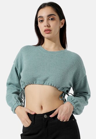 Campus Sutra Sweater 'Aaliyah' in Green: front