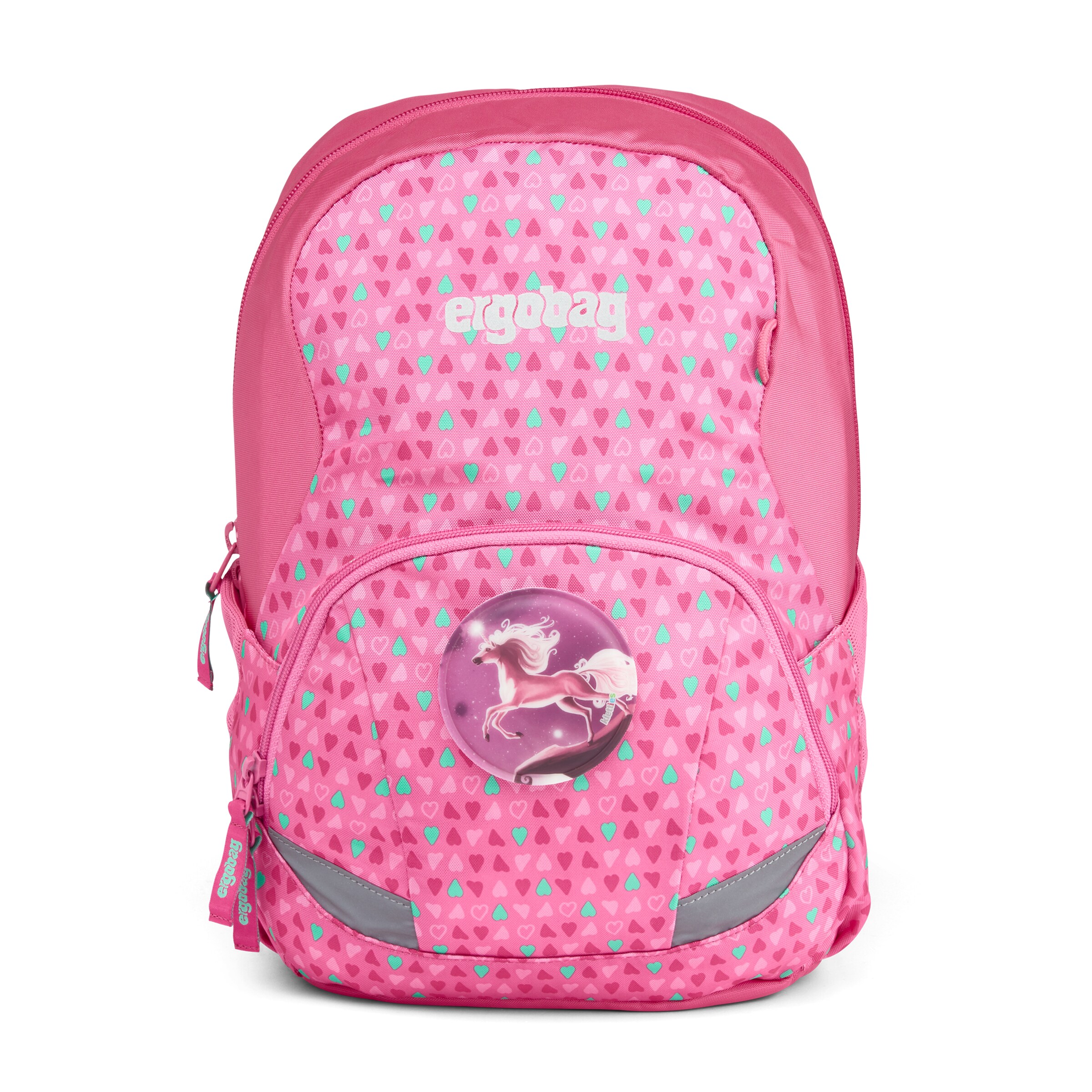 ergobag Rucksack ' Large' in Pink: Vorderseite