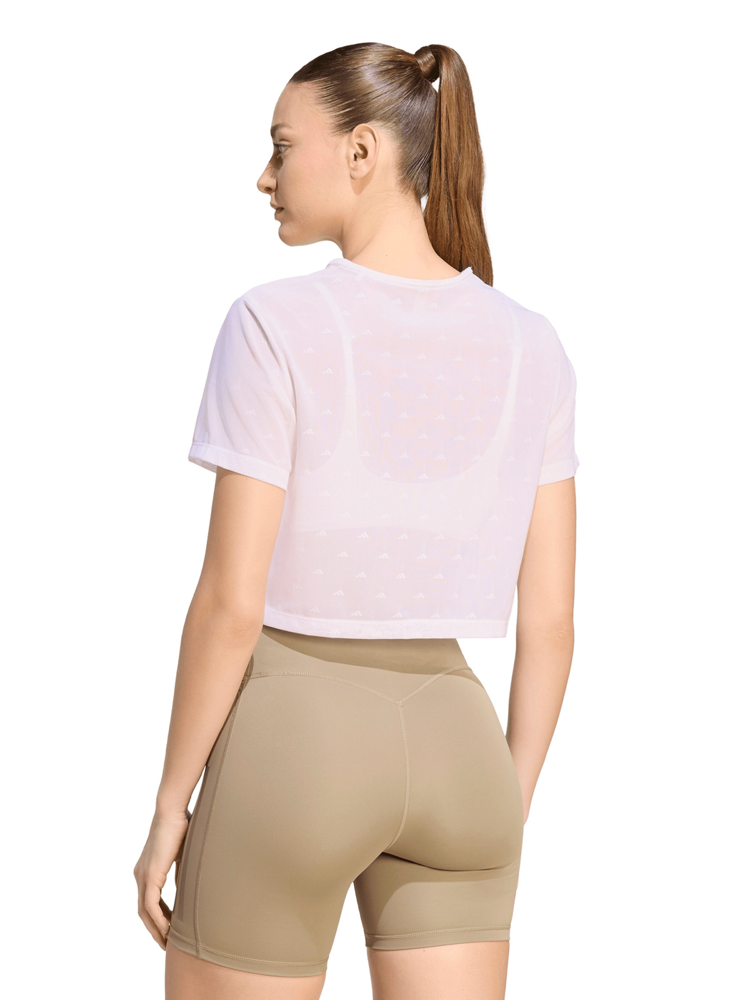 ADIDAS PERFORMANCE Performance shirt 'PWR ESS' in White