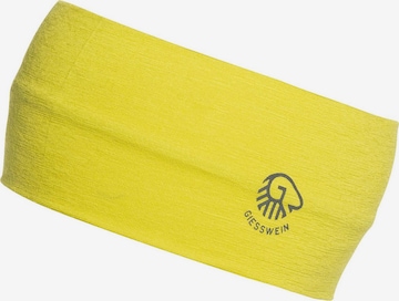 GIESSWEIN Headband 'Brentenjoch' in Yellow: front
