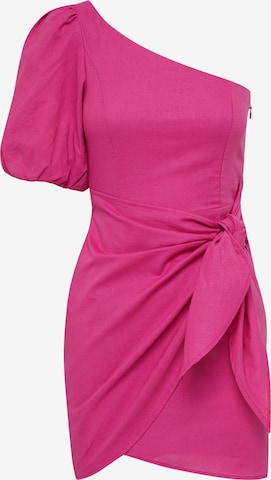 BWLDR Φόρεμα 'CORTNEY' σε ροζ: μπροστά