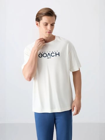 Tommy Life Shirt 'T-Shirts' in Brown: front