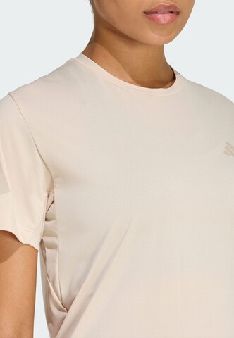 ADIDAS PERFORMANCE Functioneel shirt 'Adi365' in Beige