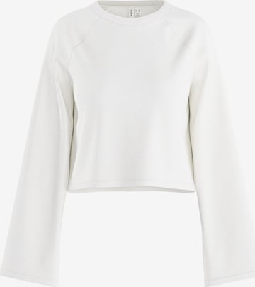 T-shirt HYPEDROP en blanc : devant